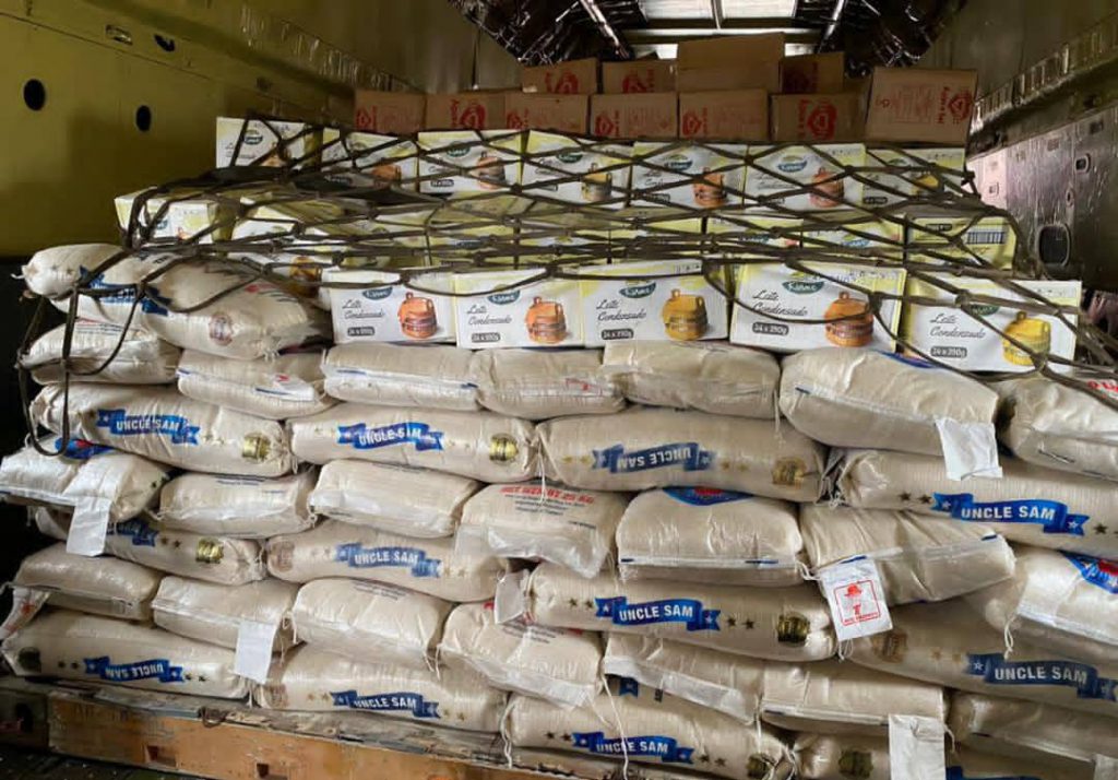 Nord-Kivu : Le Gouvernement provincial réceptionne 30 tonnes de vivres, don du Président angolais destiné aux déplacés