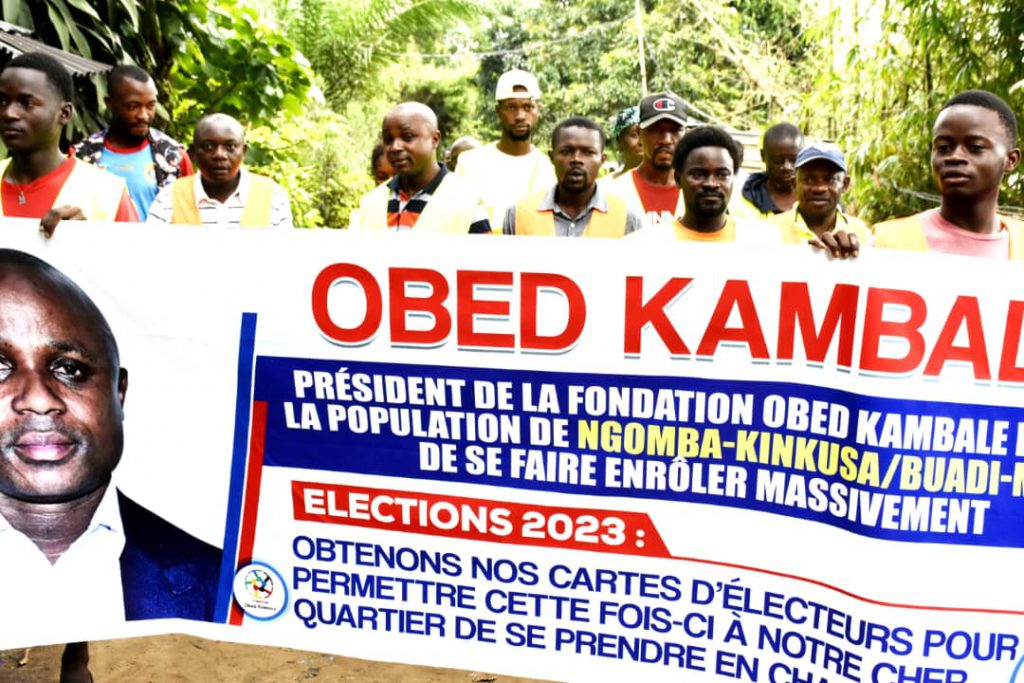 Kinshasa : La Fondation Obed Kambale s’engage dans la lutte contre les cas d’érosions à Ngaliema