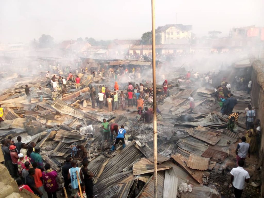 Beni : Incendie du marché Mayangos, « nous sommes des orphelins délaissés » (victimes)