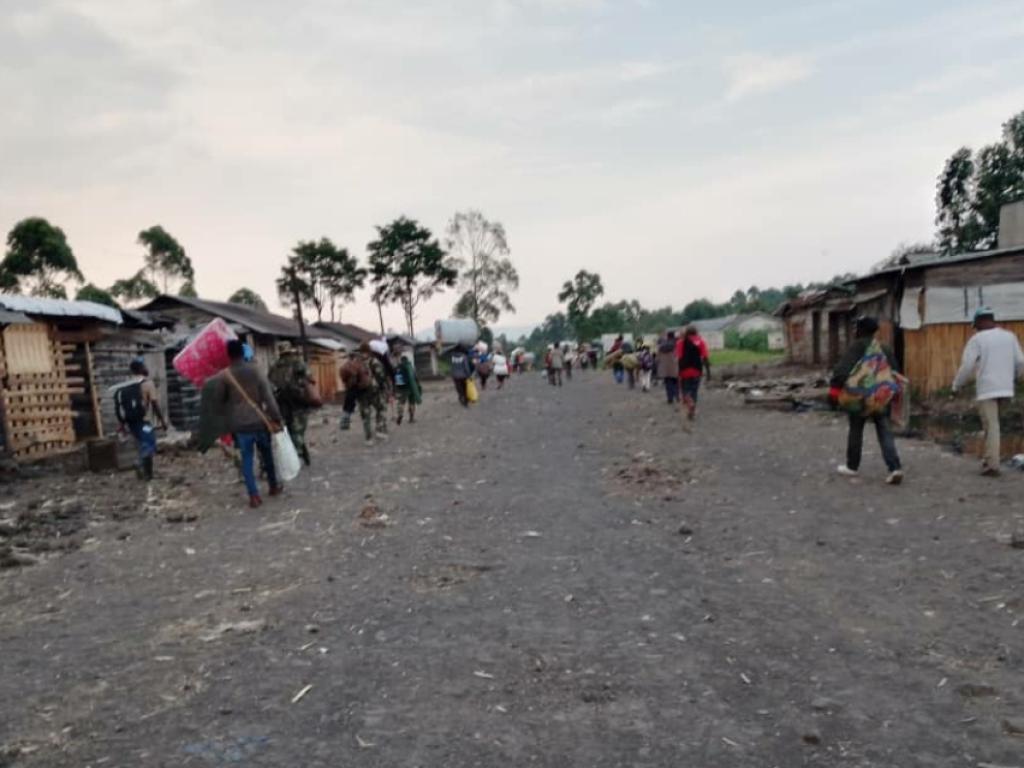 Rutshuru : Le M23 contraint les habitants de Kinyandonyi à évacuer la localité