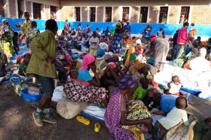 Lubero : Une nouvelle vague de déplacés venus de Kibirizi accueillie à Kanyabayonga