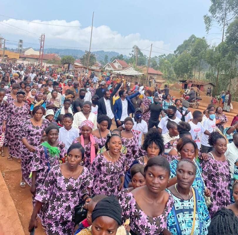 Butembo : Chafi Musitu et Léon Tsongo communient avec les femmes à l’occasion du 8 Mars