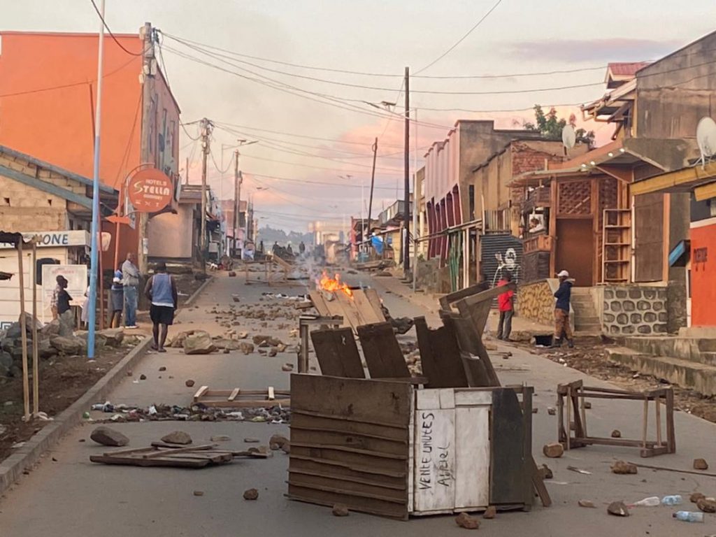Beni : Première journée ville morte, la Police déplore les dérapages des manifestants