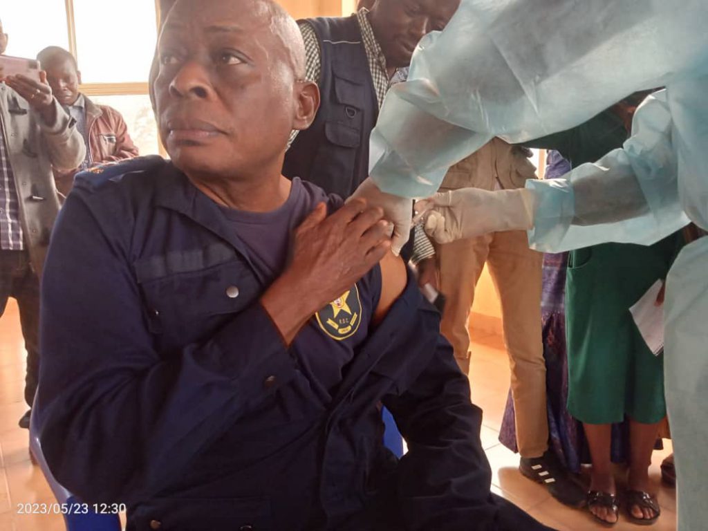 DPS/Butembo : Lancement de la vaccination de suivi contre Ebola dans 5 zones de santé