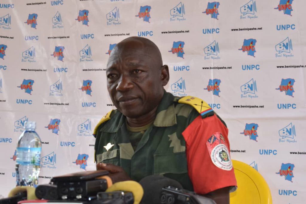 Beni : Présence des terroristes ADF à Kamwanga, « la zone est déclarée à haut risque » (Mak Hazukay)