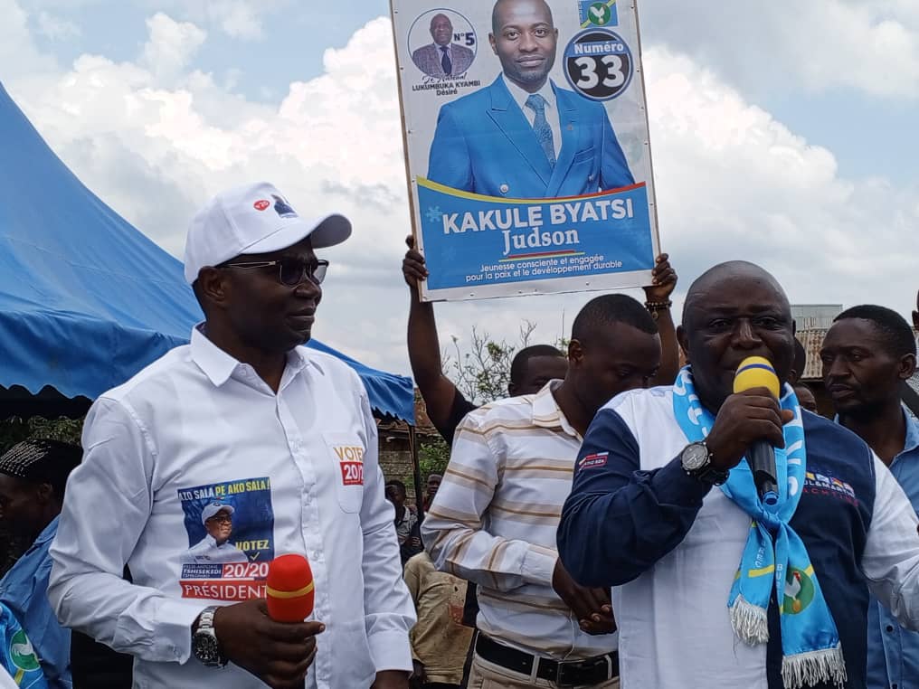 Nord-Kivu: Julien Paluku à Beni et Oicha, « les 3 millions d’électeurs de la province vont choisir Félix Tshisekedi »