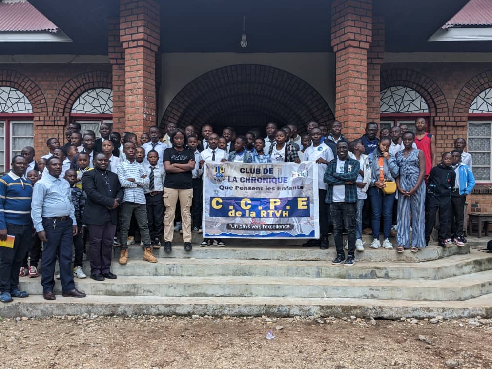 Nord-Kivu : Les enfants du Club de la CPE de RTVH en excursion scientifique à Musienene