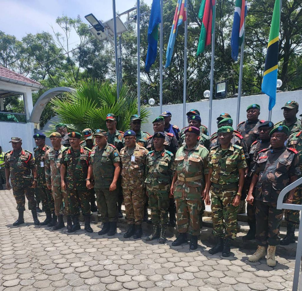 Nord-Kivu : Guerre du M23, fin de la visite des responsables des armées des pays contributeurs de la force de la SADC