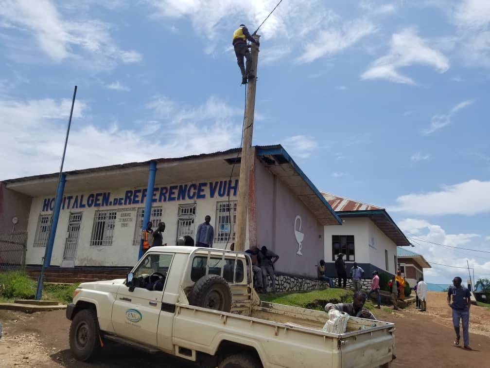 Beni : L’hôpital général de Vuhovi raccordé gratuitement en énergie électrique par la société ENK