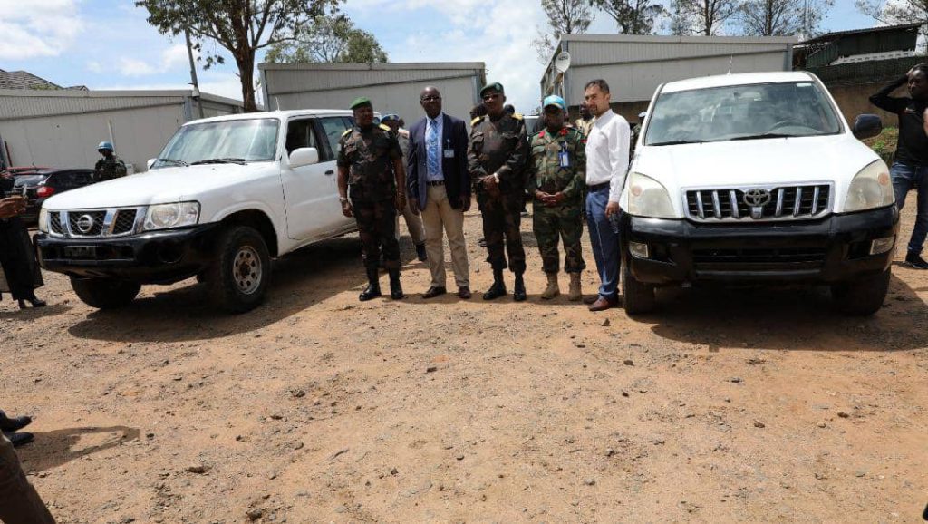 Nord-Kivu : La MONUSCO dote les administrateurs des territoires de Beni et Lubero des véhicules