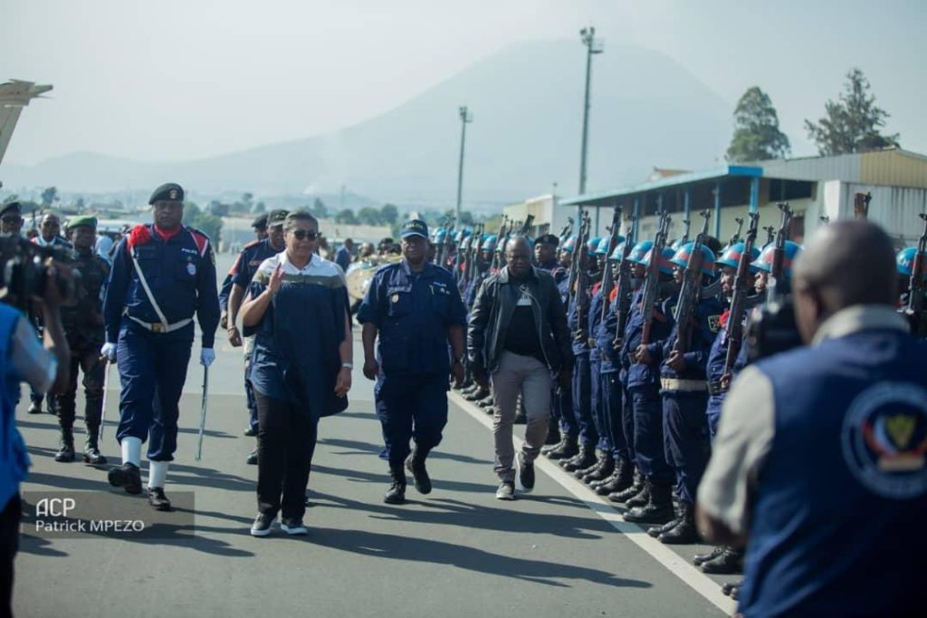 Nord-Kivu : La Première Ministre Judith Suminwa en mission de compassion à Goma