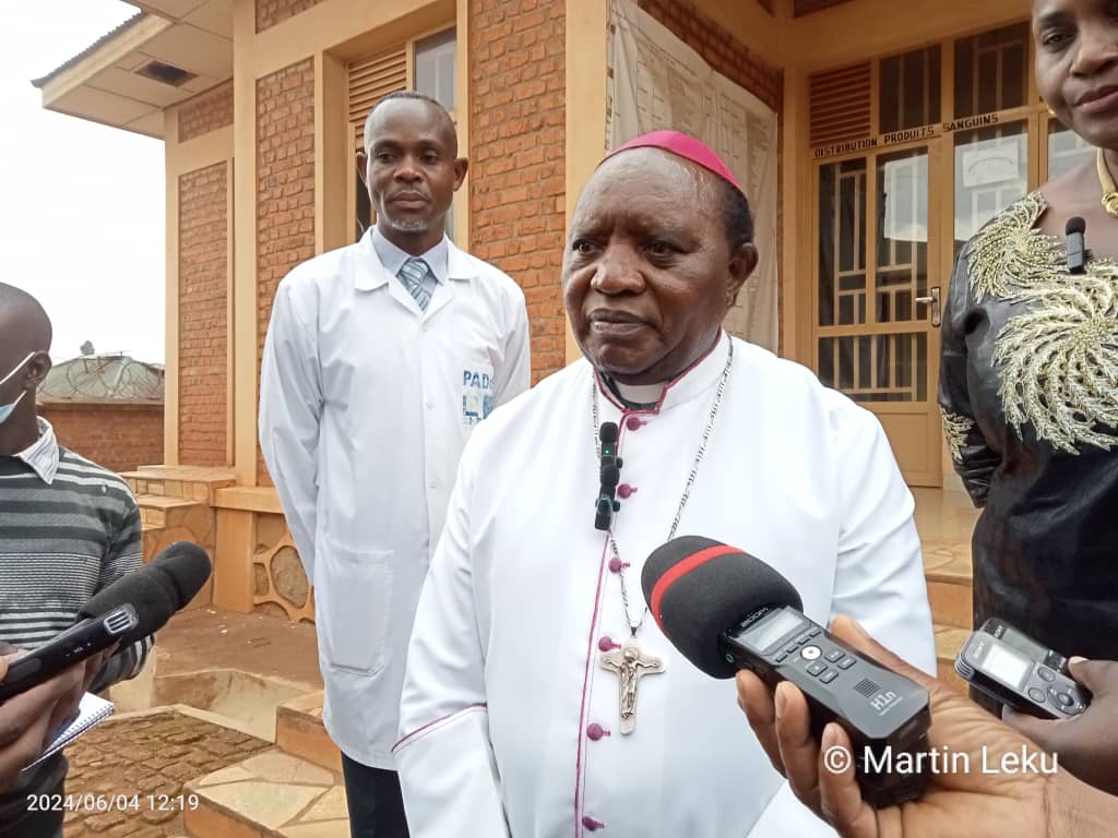 Nord-Kivu : « Etre Mzalendo c’est aussi savoir donner de son sang pour sauver des vies » (Mgr Sikuli Paluku Melchisédech)