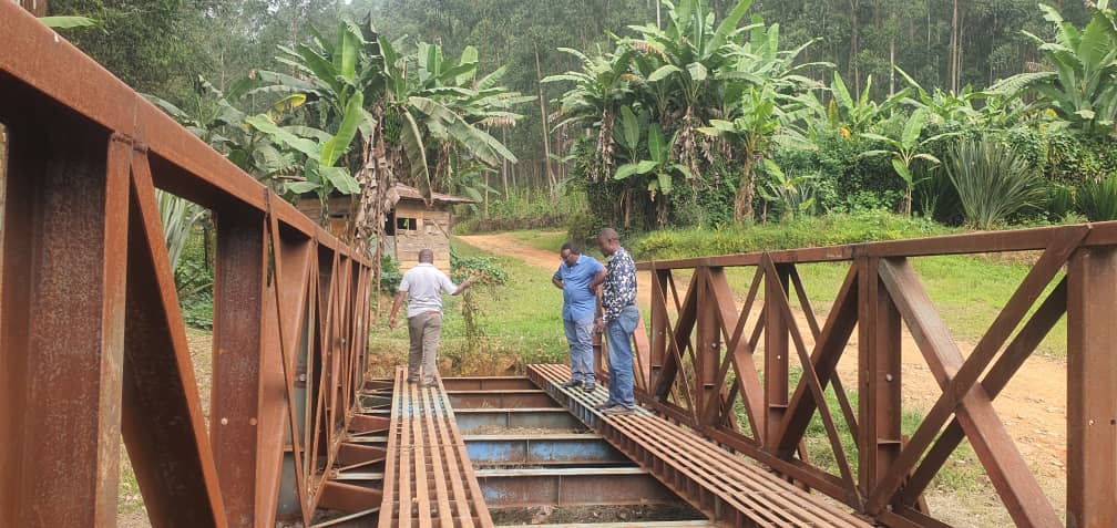 Butembo : Le député Kasereka Muhinda Jeannot relance la construction d’un pont métallique à Bulengera