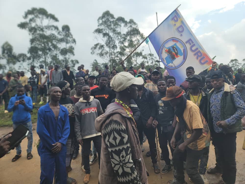 Nord-Kivu: Protestant contre l’avancée du M23, plusieurs couches de la population parcourent 40km à pied