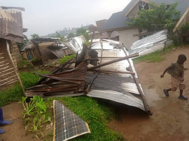 Nord-Kivu : Plus de 150 maisons détruites par la pluie en ville de Beni