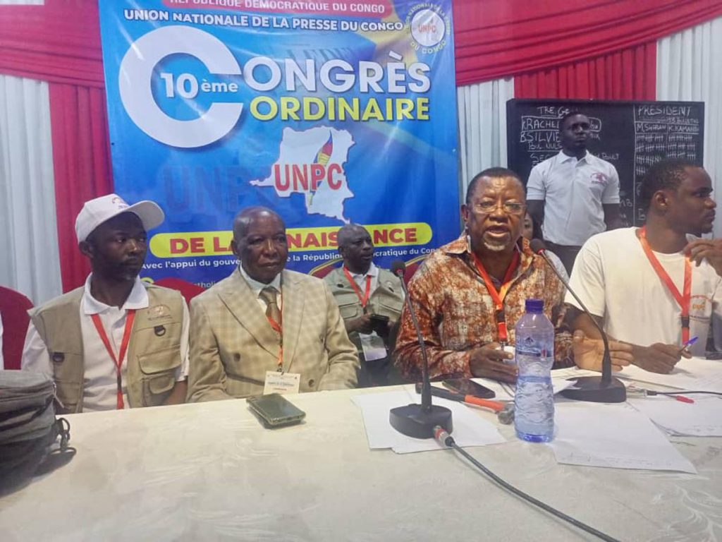 RDC : Elu président de l’UNPC, Baudouin Kamanda promet de redresser la corporation des journalistes